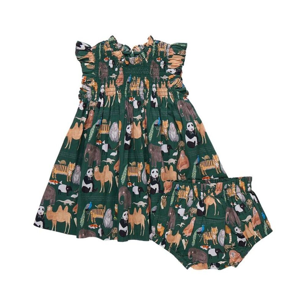 Pink Chicken  Baby Girls Stevie Dress Set, Multi